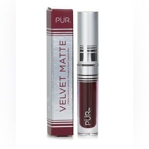 PUR Velvet Matte Liquid Lipstick - Dutty Wine